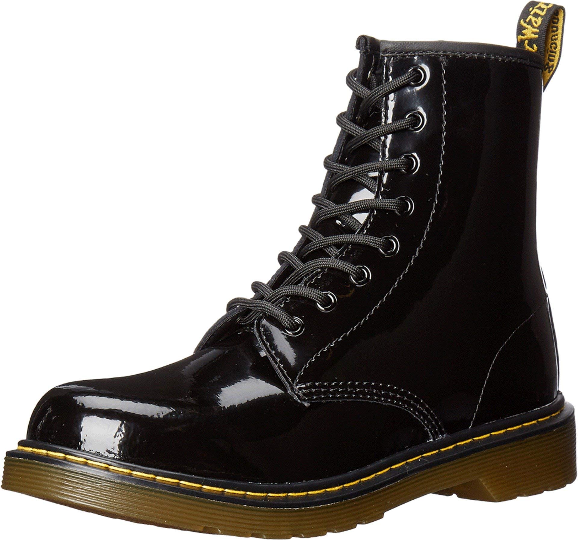 Dr. Martens Baby-Mädchen 1460 Y Klassische Stiefel, Schwarz (Black 001), 20 EU