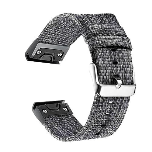 OPKDE 22 mm Nylon Quick Easyfit Uhrenarmband für Garmin Fenix 7 6 5 Smart Watch Armband für Fenix6 Pro/Fenix5 Plus/Instinct Correa, For Fenix 7, Achat