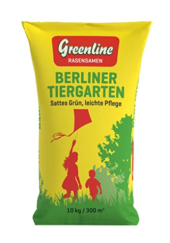 Greenline Rasensamen Berliner Tiergarten, 10 kg, grün, 80 x 50 x 15 cm, 058950