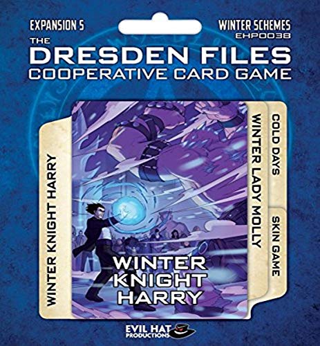 Evil Hat Productions EHP00038 Dresden Files: Cooperative Card Game Expansion 5-Winter Schemes, Mehrfarbig