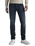 PME Legend Herren Jeans Commander 3.0 - Relaxed Fit - Blau - Comfort Blue Black, Größe:30W / 30L, Farbvariante:Comfort Blue Black CBB