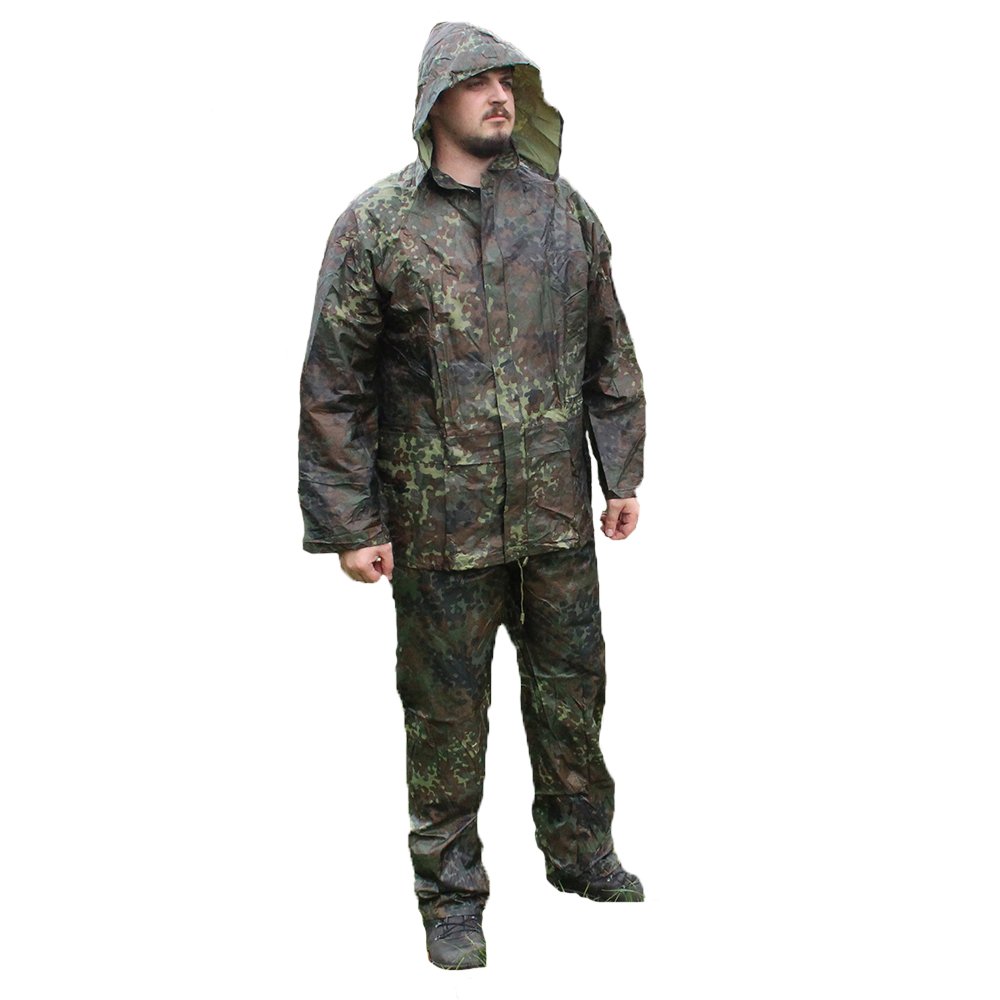 Mil-Tec Herren Kostým - Set-10625021 Kost m Set, Flecktarn, XXXXL EU