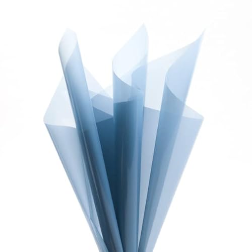 20pcs buntes transparentes Cellophan staubdichtes wasserdichtes Blumen-Geschenkpapier-Hochzeits-Valentinstag-Geschenk-Ausgangsdekoration