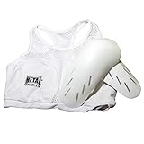 Metal Boxe BRASSIERE AVEC COQUES PROTEGE POITRINE blanc L