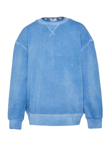 LTB Jeans Sweatshirts für Jungen Tayala Regulär Casual Pullover Langarm mit Crew Neck zum Überziehen aus 100% Baumwolle in Blau - Größe 176CM