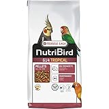 VERSELE-LAGA - NutriBird G14 Tropical - Extrudierte Pellets - Erhaltungsfutter für große Sittiche - Mehrfarbig - 10kg