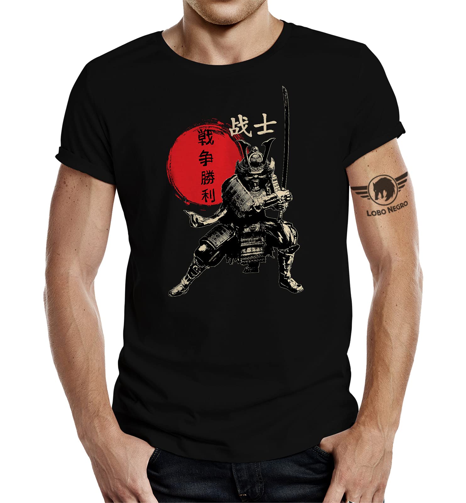 T-Shirt für Japan Samurai Tokio Kampfsport Fans 4XL