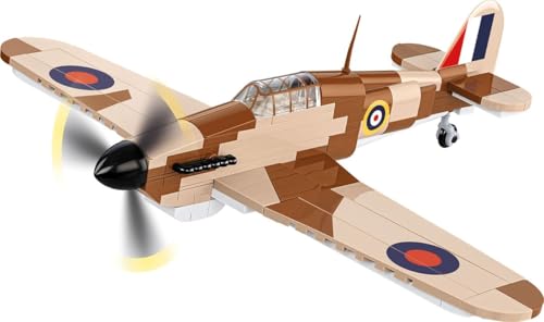 COBI Historical Collection 5866 - Hawker Hurricane MK.I, WWII, Maßstab 1:48, Bausatz, 138 Teile