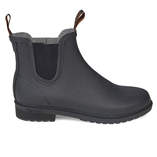 Tretorn Chelsea Klassische Wolle Gummistiefel für Unisex (Größe - 36, Schwarz)