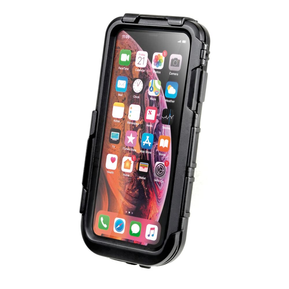 Lampa 90422 Opti Case Schutzhülle für iPhone XR Smartphone kompatibel mit OptiLine Line-Halter