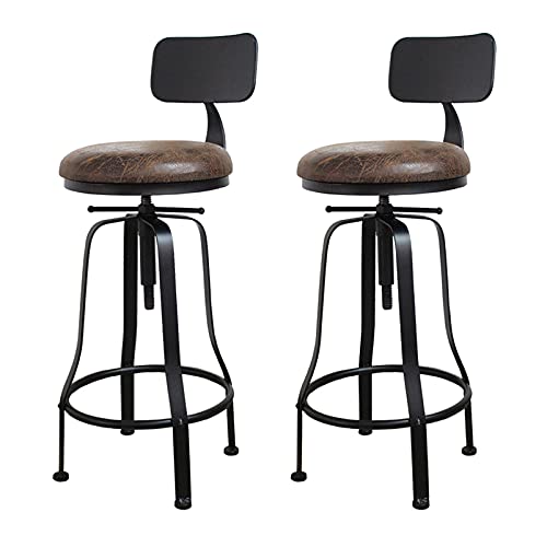 TBSZCM -Stools Frühstücksstühle 2er-Set Barstühle mit Verstellbarer Sitzhöhe, verstellbare Barhocker für die Küche, Esszimmerstuhl, B Run forward