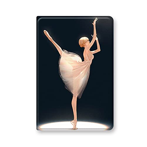 Hülle Für Kindle Paperwhite 6.8" 11. Generation 2021/Kindle Paperwhite 2021 Signature Edition – Eleganter Ballerina-Mädchen-Print Smart Slim Shell Premium Lederhülle Mit Auto Wake/Sleep,Kindle Pa