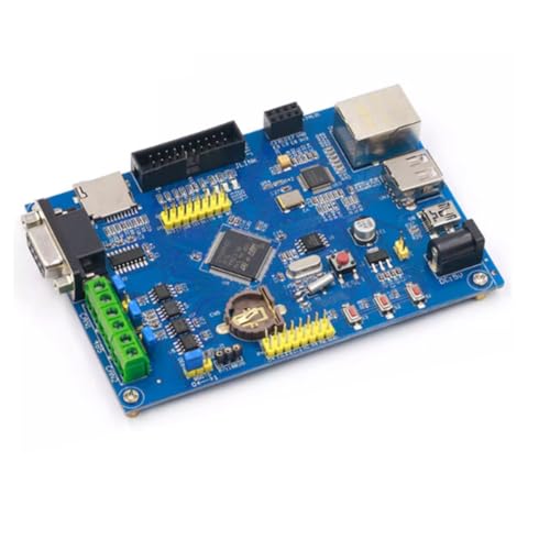 Qhpnunhq Industriesteuerung STM32F407VET6 Entwicklungsboard RS485 Dual CAN Ethernet Netzwerk STM32 Blau