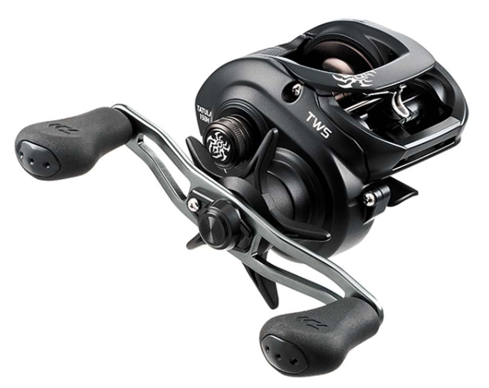 Daiwa, Tatula Gussrolle, 150, 7.3:1 Ãœbersetzung, 7BB, 1RB Kugellager, 52,1 cm Apportieren, rechte Hand, Schwarz