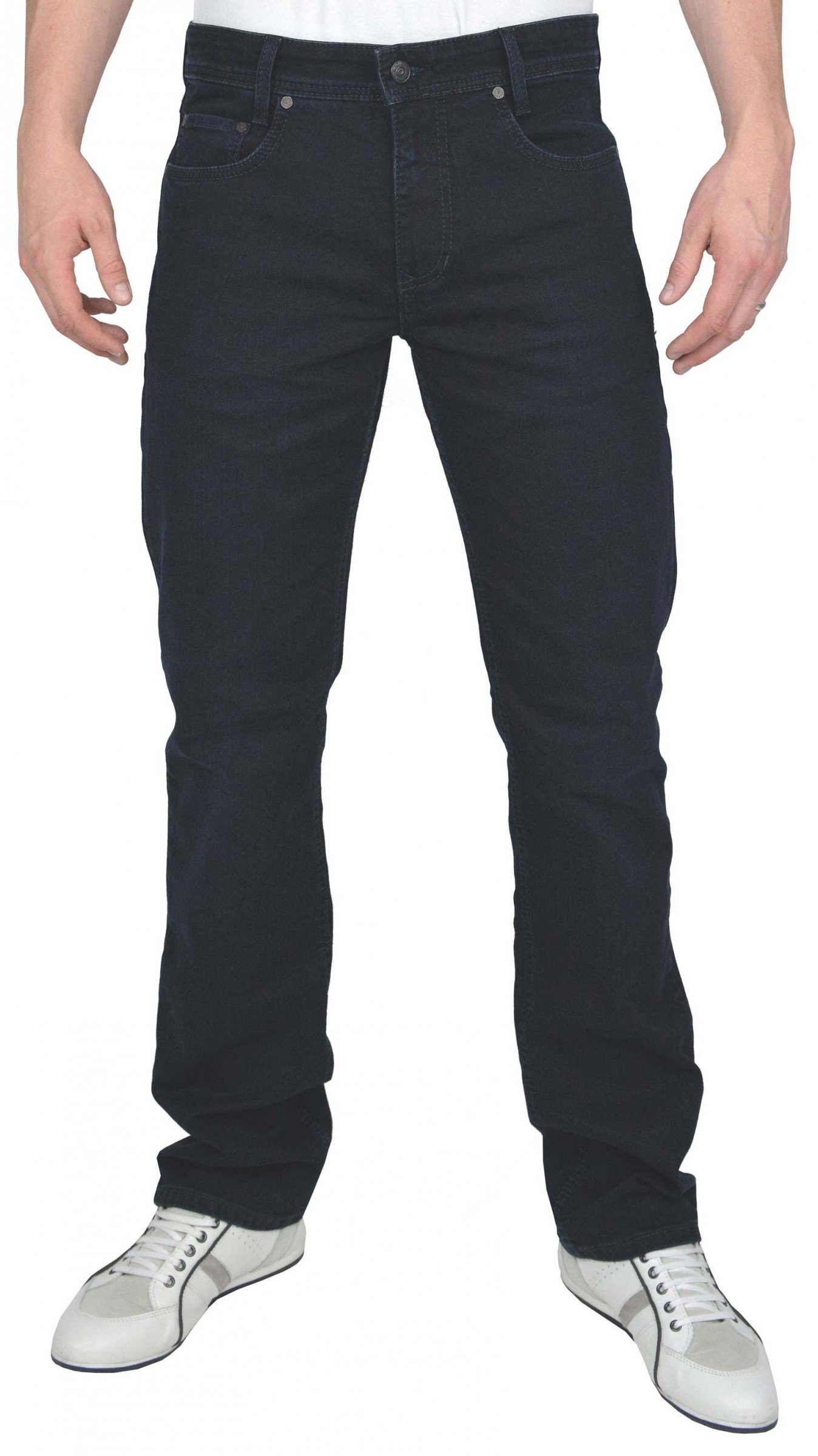 MAC Herren Arne blue black Straight Jeans,, per pack Blau (blue black H799), W34/L32 (Herstellergröße: 34/32)