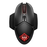 OMEN Photon Gaming Maus (kabellos, Qi Charging, bis zu 16.000 dpi, 11 programmierbare Tasten, RGB-Beleuchtung) schwarz