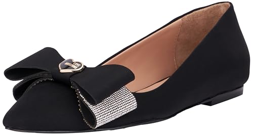 Love Moschino Damen Ja11011g1lim0000 Ballerina, Schwarz, 39 EU