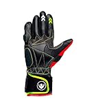 ON BOARD Racing-Handschuhe PRX-1, Unisex, 2XL, schwarz/weiß/rot/fluoreszierend