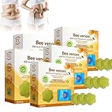 Cvreoz Bee Venom Detoxification Patch, 20/30/50pcs Cvreoz Bee Venom Slimming Patches, Bee Venom Lymphatic Drainage & Slimming Patches,Bee Venom Patches,Get in Shape in 3-6 Weeks (50pcs)