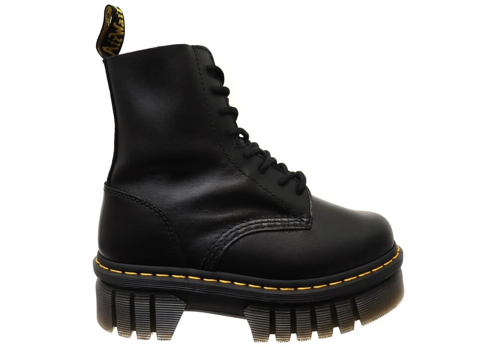 DR.MARTENS AUDRICK 8-EYE BOOT NAPA LUX 27149001 BLACK, Schwarz , 44 EU