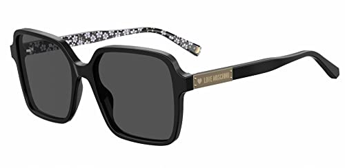 Love Moschino Unisex Mol032/s Sunglasses, 807/IR Black, 55