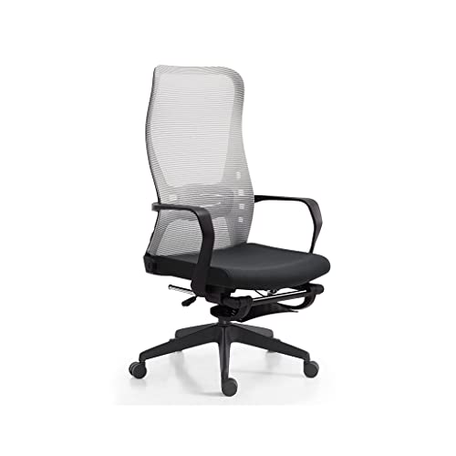 QYZUJIKL Computer Stuhl Hause Ergonomische Liege Rückenlehne Einstellung Gaming Swivel Sitz Bequem Fußstütze Büro Schreibtisch Stuhl Einfache