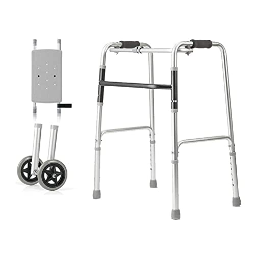 Verlassen Sie sich auf den Gehwagen für Senioren, Rollator, Gehhilfe für ältere Menschen, Gehhilfe für die unteren Gliedmaßen, Aluminiumlegierung. Leicht und leicht zu tragen Comfortable anniversary