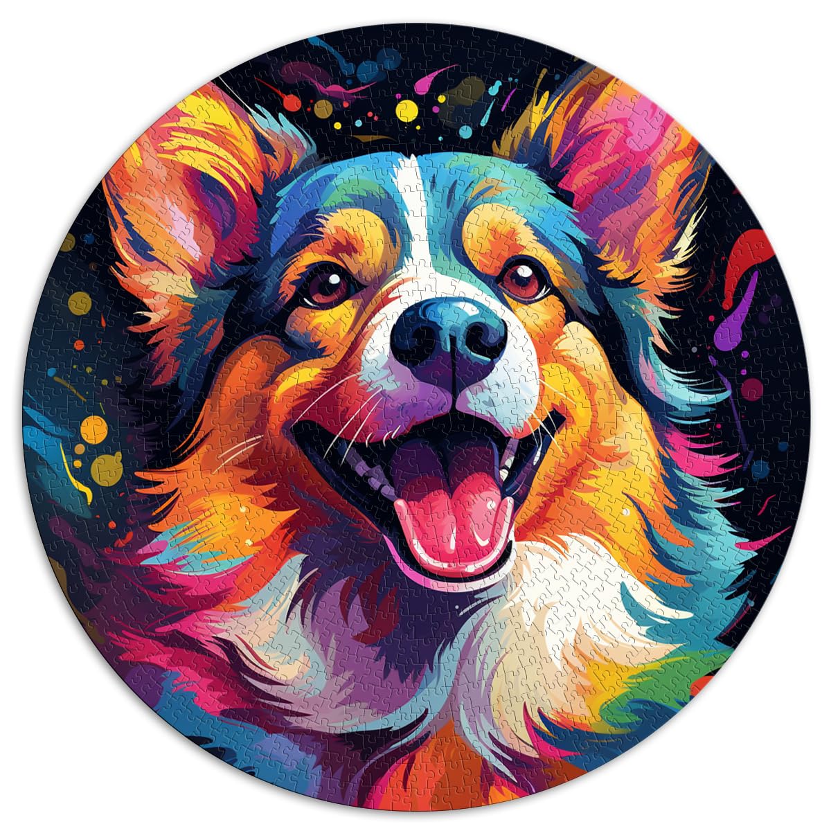 Puzzles Corgi-Hunde-Puzzles 1000 Teile 67,5 x 67,5 cm Puzzlespiel Familienspiel Stressabbau Schwieriges Herausforderungspuzzle