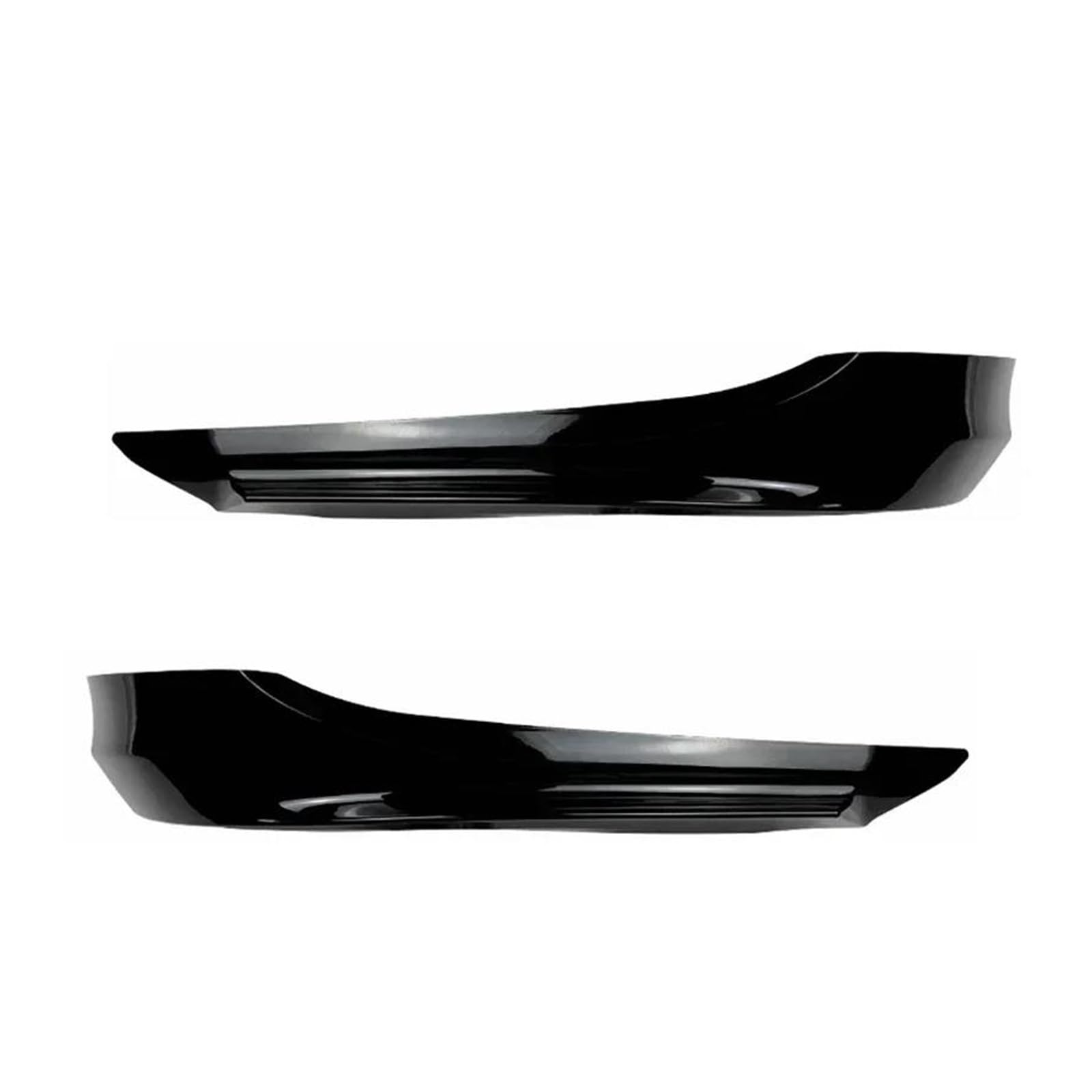 Splitter Auto Front Stoßstange Lip Body Kit Spoiler Splitter Stoßstange Canard Lip Für 3 Serie 320i 330i E90 E91 LCI Facelift 2007-2012 Frontlippe(Gloss Black)