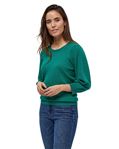 Peppercorn Women's Tana Pearlknit 3/4 Sleeve, Cadmium Green, XXL