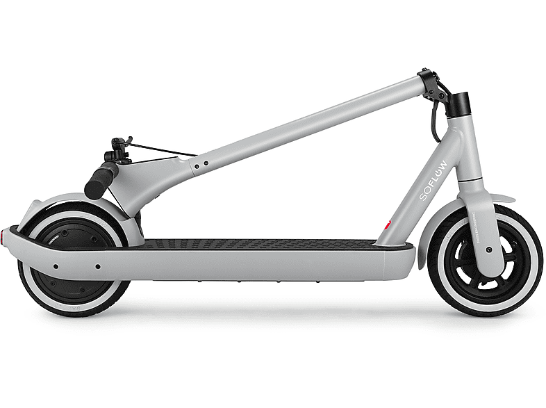 SOFLOW SO ONE 5,2 AH E-Scooter (9 Zoll, Silbergrau)