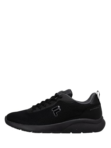 FILA Herren Spitfire Laufschuh, Black-Phantom, 45 EU