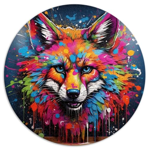 Puzzles Games Fox 1000 Puzzles für Erwachsene 67,5x67,5cm Denksportaufgaben für Spaß bei Heimaktivitäten, Geburtstagsgeschenk, Reisegeschenk,