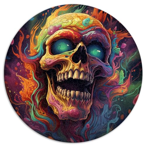 Puzzles zum Verschenken, Halloween-Geist, 1000 Puzzles für Erwachsene, 67,5 x 67,5 cm, pädagogische Herausforderung, entspannendes geistiges Lernspielzeug