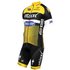 Set ETIXX-QUICK STEP TDF Edition gelb(Radtrikot + Radhose), für Herren, Fahrradb