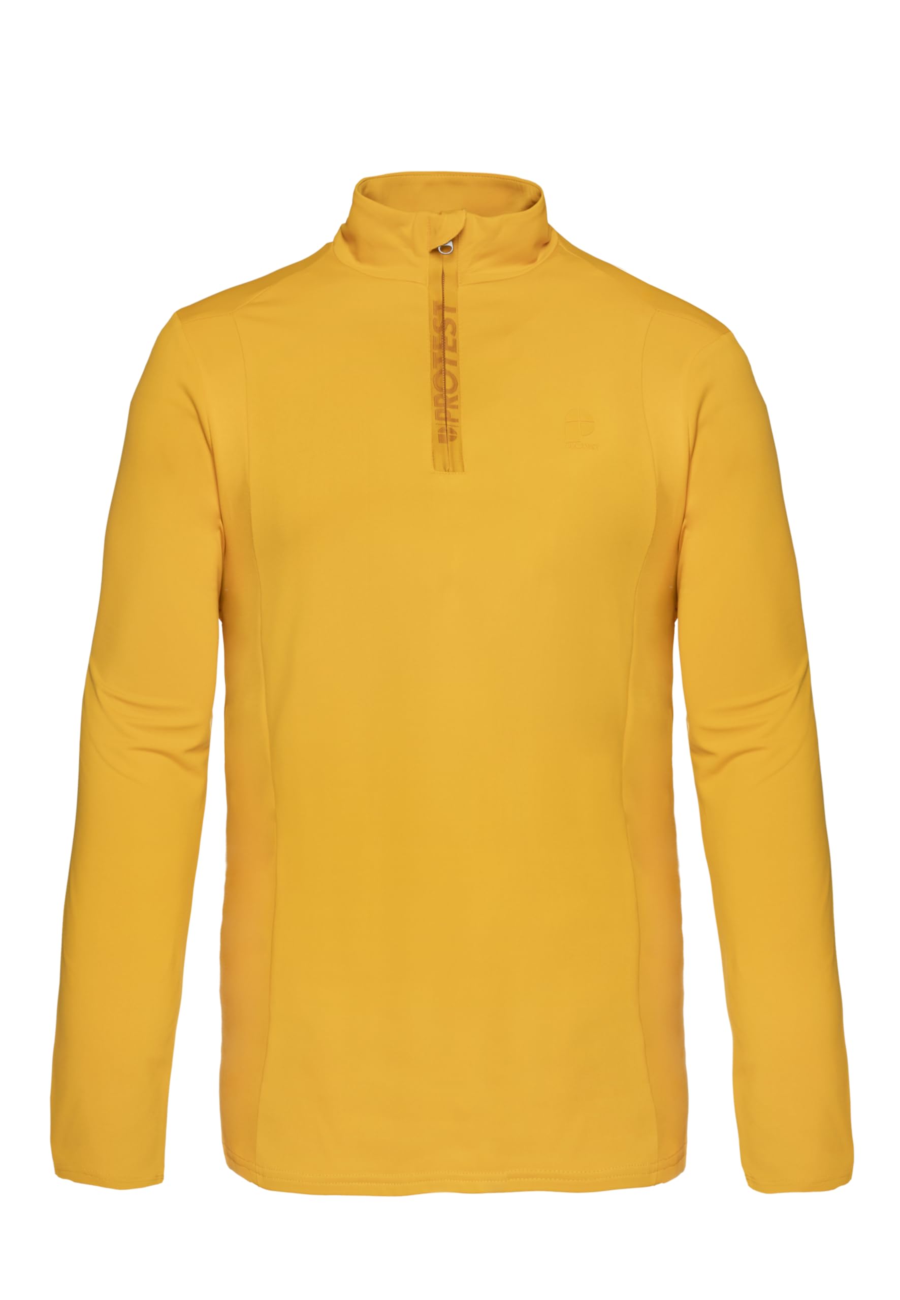 Protest Men 1/4-Reißverschluss Will Dark Yellow XXL