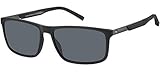 Tommy Hilfiger Unisex Th 1675/s Sunglasses, 003/IR MATT Black, 59