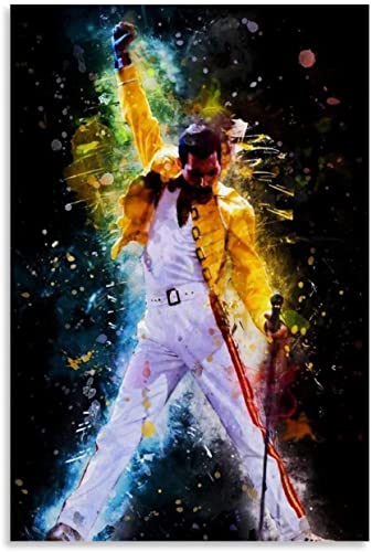 5d Diamond Painting Diamant Bilder FüR Erwachsene Und Kinder Freddie Mercury Aquarell.webp und Picture Modern DIY Kreuzstich Arts Craft Kristall Strass Stickerei 23.6"x35.4"(60x90cm) Kein Rahmen