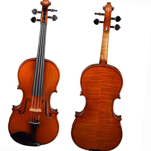 Standard Violine Handgemachte Violine Set Anfänger Violine Zubehör Europäischen Fichte Holz Panel(1/2)