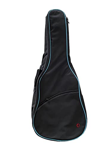 FUNDA GUITARRA CLASICA REF. 33 MOCHILA Medidas internas: 101x39x30x10cm. Negro/V.Turquesa