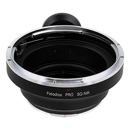 Fotodiox Pro Lens Mount Adapter Compatible Bronica SQ Lenses on Nikon F-Mount Cameras