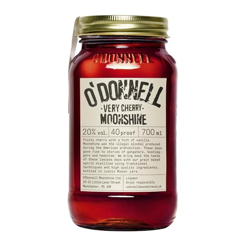 O'Donnell Moonshine VERY CHERRY Liqueur 20% Vol. 0,7l