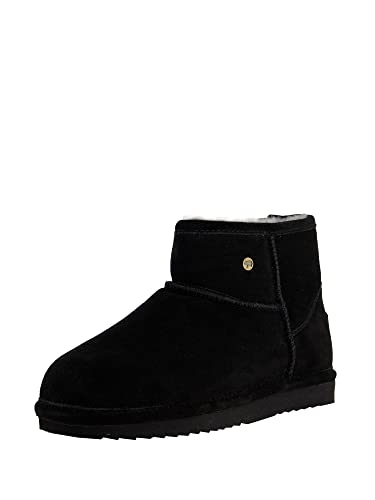 Warmbat Winterstiefel Wallaby Schwarz Damen