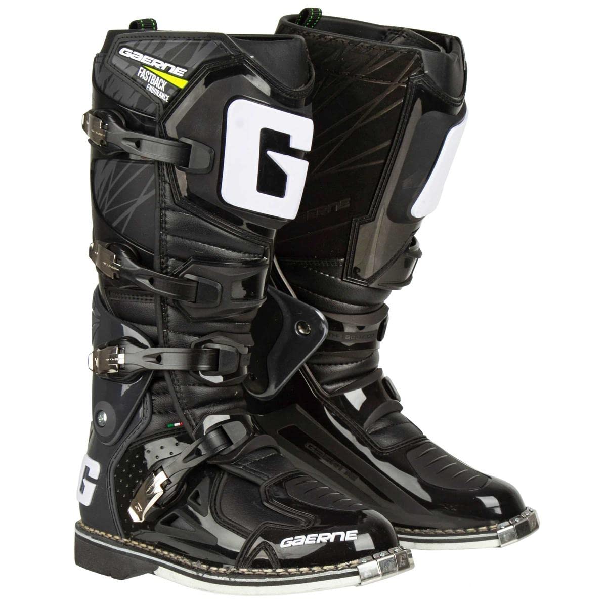 Gaerne Motocross-Stiefel Fastback Endurance Schwarz Gr. 44