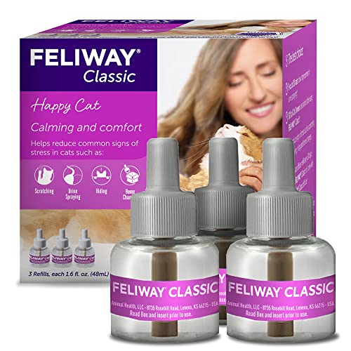 CEVA Feliway Nachfüllpack für Feliway-Zerstäuber, 48 ml, 3 Stück