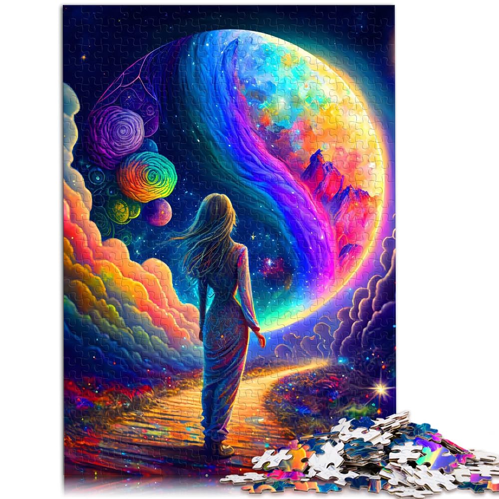 Puzzles, Geschenke, Spielzeug, Rainbow Spirit Puzzles, 1000-teiliges Holzpuzzle, Spaß für zu Hause, Aktivitäten, Geburtstagsgeschenke, Reisegeschenke, 1000 Stück (50 x 75 cm)