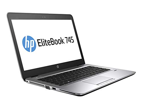 HP EliteBook 745 G4 14 Zoll 1920x1080 Full HD AMD Pro A10 256GB SSD Festplatte 8GB Speicher Windows 10 Pro Webcam Business Notebook Laptop (Zertifiziert und Generalüberholt)