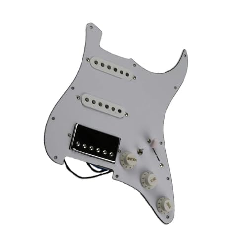 Standard-Pickguard-Tonabnehmer 7-Wege-Typ SSH Exquisiter vorverdrahteter Schlagbrett-Tonabnehmer für Gitarren, Single-Coil-Humbucker-Tonabnehmer (Color : 3/4)