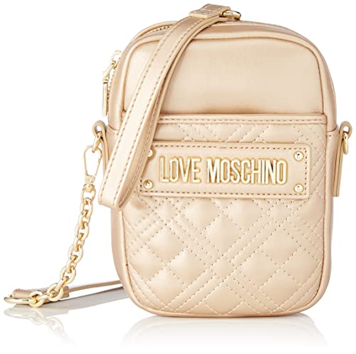 Love Moschino Damen BORSA A SPALLA Umhngetasche, Stahlgrau, Einheitsgröße