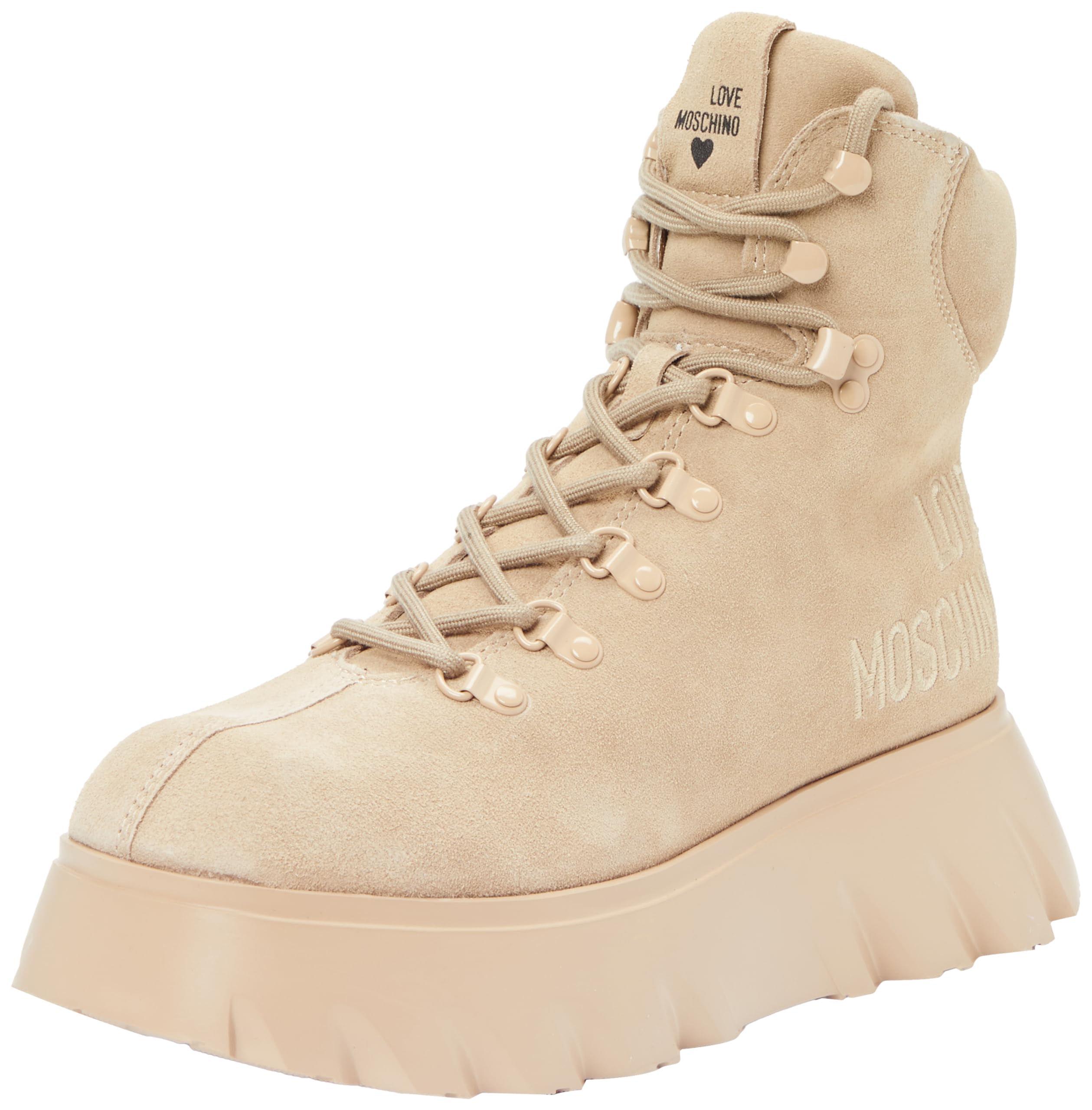 Love Moschino Damen Stiefel, Sand, 40 EU